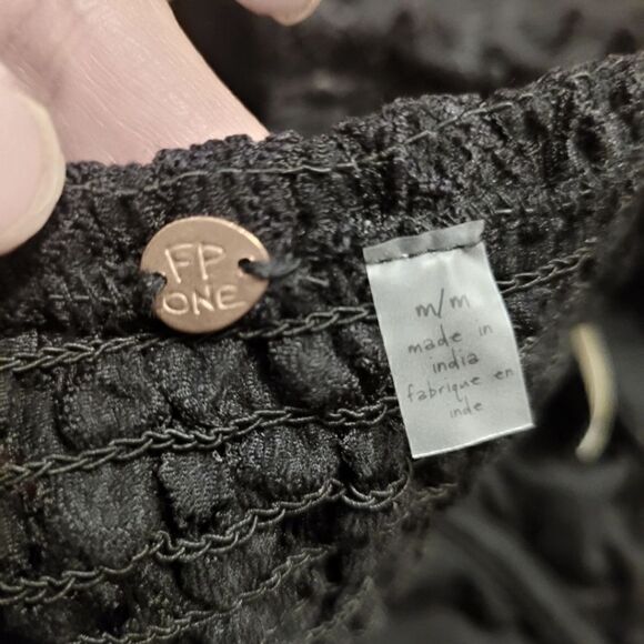 NWT Free People Adella Corset Top Black - Picture 6 of 6